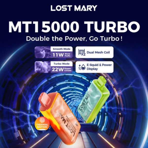LOST MARY MT 15K DISPOSABLE 5CT DISPLAY