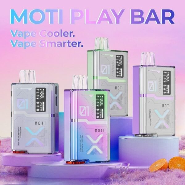 MOTI PLAY BAR 7500PUFFS DISPOSABLE 5CT DISPLAY