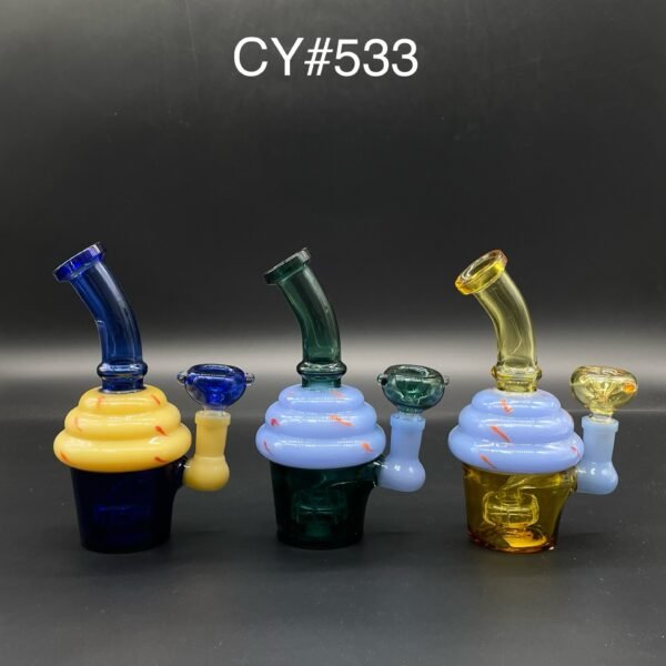 GLASS CUPCAKE WP  -CY#533