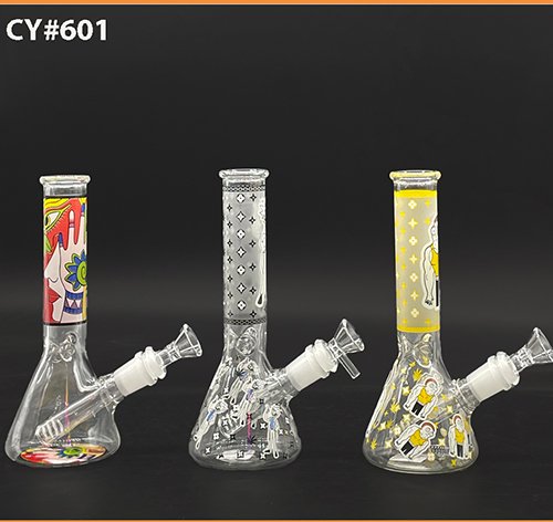 8" WATERPIPE ASSORTED CARTOONS R/M -CY#601