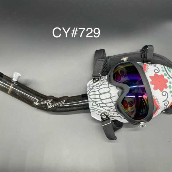 GAS MASK MIX COLOR WITH GLASS -CY#729