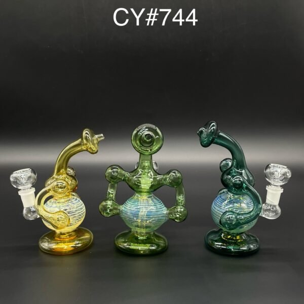 DUEL MICRO KLIEN GLASS WATERPIPE -CY#744