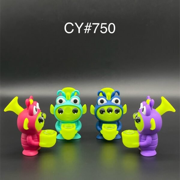 BOWL PIPE GLOW IN DARK -CY#750