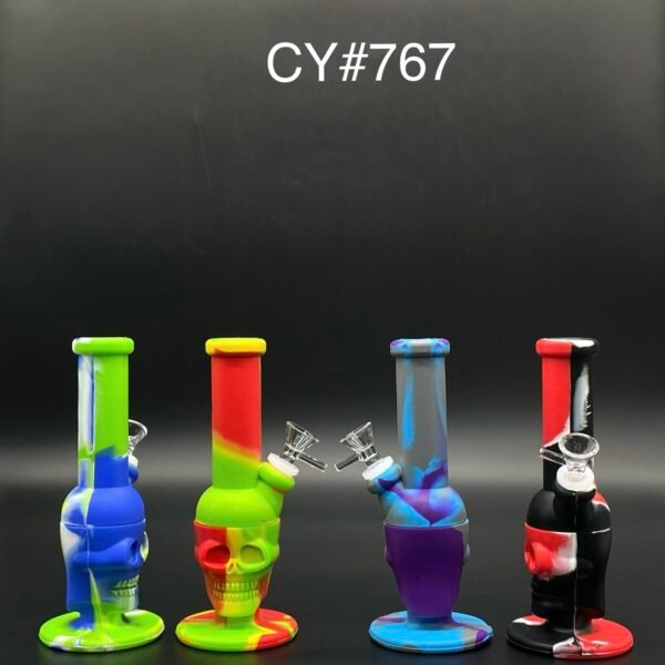 8'' SKULL MULTI BONG  -CY#767