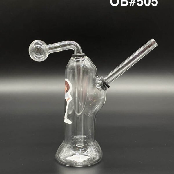 BOTTLE OIL BURNER WITH STICKER -OB#505