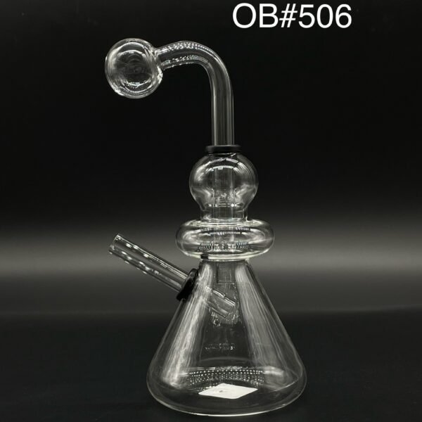BEAKER BUBBLER OIL BURNER -OB#506