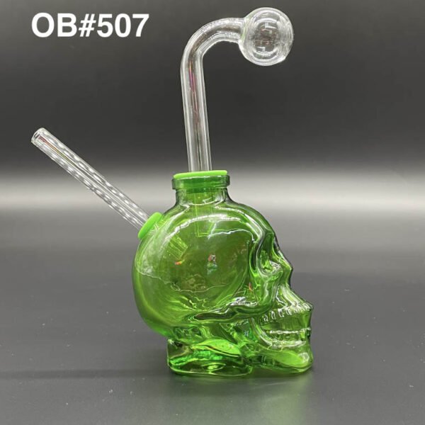 COLOR SKULL SMALL OIL BURNER -OB#507