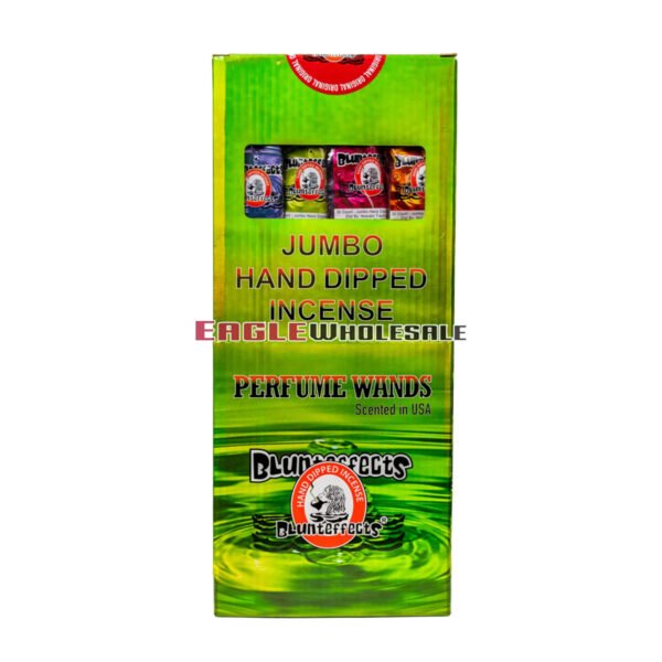 BLUNTEFFECTS AIR FRESHENERS JUMBO HAND DIPEED INCENSE 24X30 CT DISPLAY