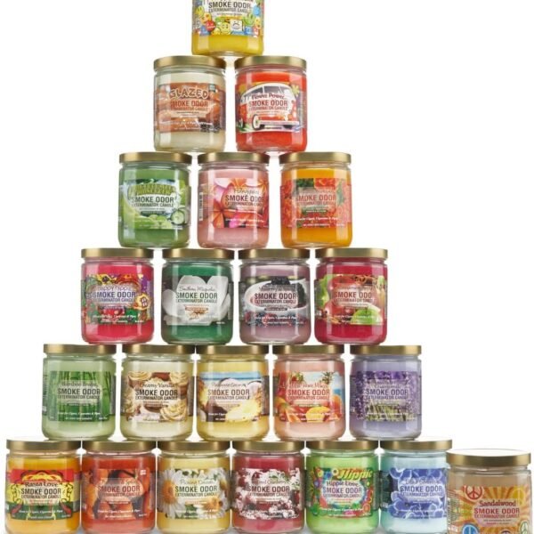 AMPLISCENT ODOR ELIMINATOR CANDLES