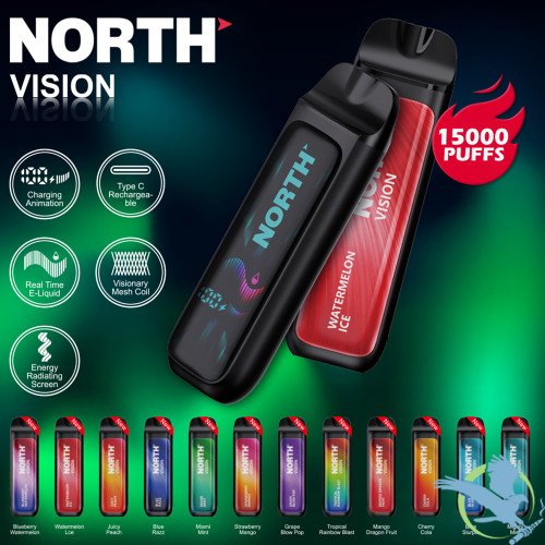 NORTH VISION 15K DISPOSABLE 5CT DISPLAY