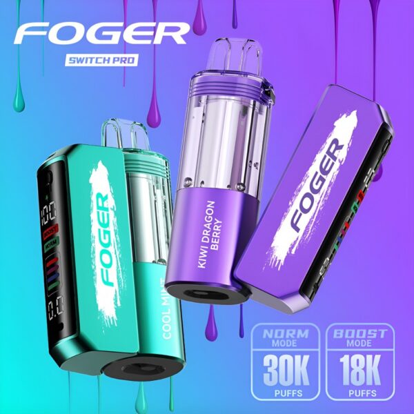 FOGER SWITCH PRO 30K POD DISPOSABLE 5CT DISPLAY