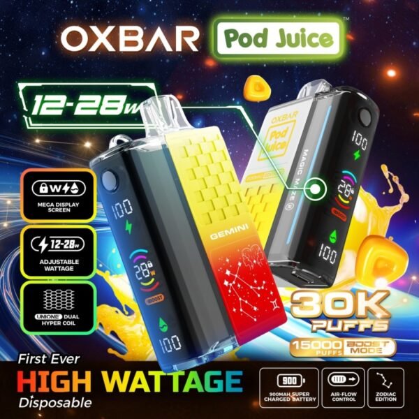 OXBAR MAGIC MAZE 2 30K DISPOSABLE 5CT DISPLAY