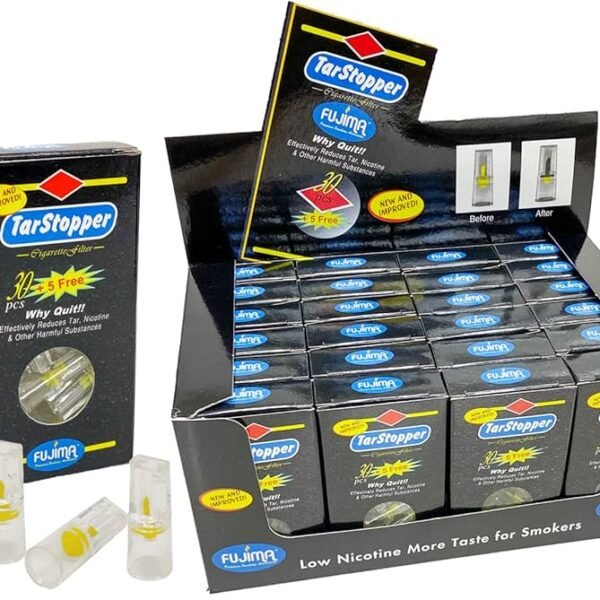 FUJIMA TAR STOPPER CIGARETTE FILTER 24X35 BOX