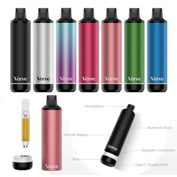 YOCAN VERVE CART 650MAH 10CT