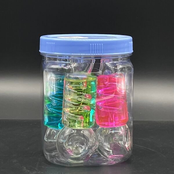 HI SOUL FREEZABLE HAND PIPE WITH JAR OF 5CT -CY#901