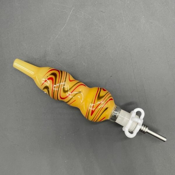 10MM NECTOR COLLECTOR STRAW WITH CLIP -CY#723