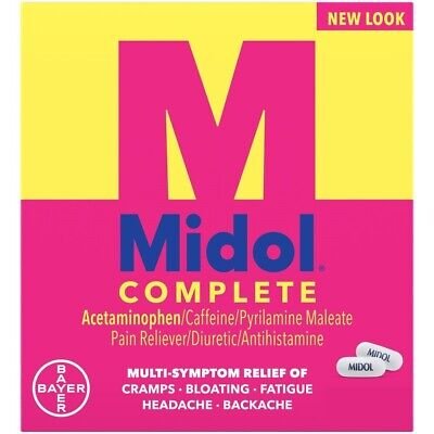 MIDOL COMPLETE MULTI-SUMPTOM RELIEF 20CT