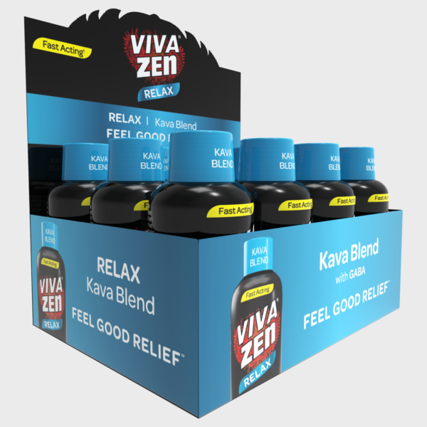 VIA ZEN RELAX KAVA BLEND 12 BOTTLES