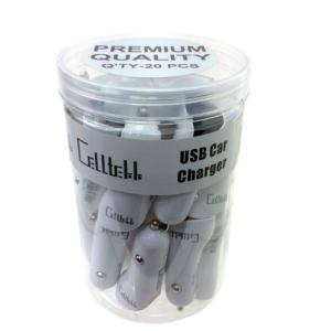 CELLTEKK USB CAR CHARGER 20CT JAR