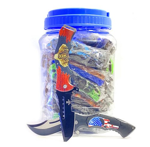 SNAKE EYE KNIFE 48CT PER JAR