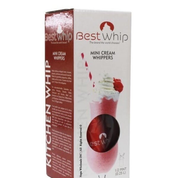 BEST WHIP MINI CREAM WHIPPERS 1/2 PINT