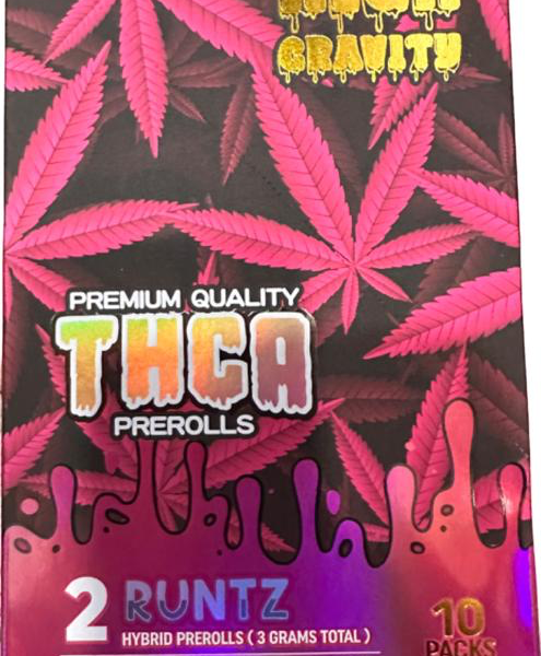 HIGH GRAVITY THCA 3G 2X1.5G PRE-ROLL