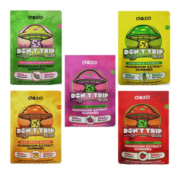 DOZO TRIP MUSHROOM THCP 3500MG GUMMIES 5CT PK