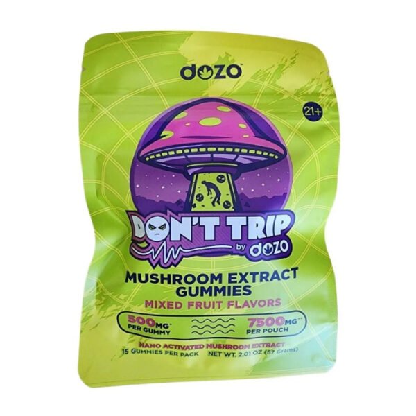 DOZO MUSHROOM 7500MG GUMMIES 15CT PER PK