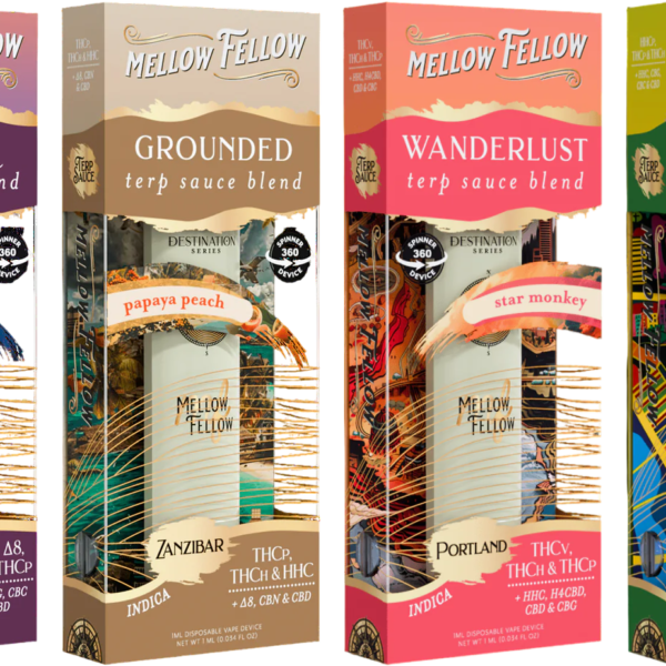MELLOW FELLOW TERP SAUCE SPINNER 1ML DISPOSABLE