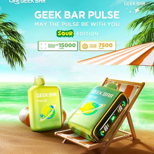 GEEK BAR PULSE 15K DISPOSABLE 5CT DISPLAY