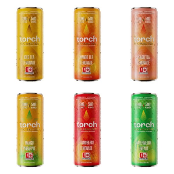 TORCH THC SELTZER CAN 15MG-12MG 4CT PER PK