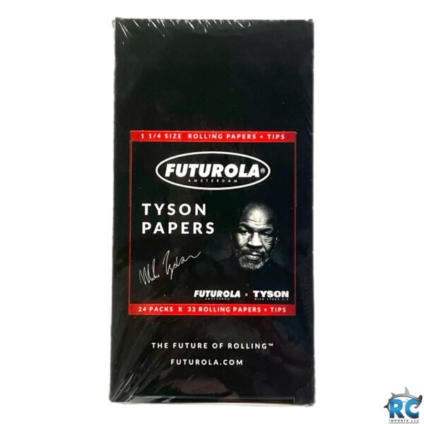 FUTUROLA X TYSON PAPERS BROWN X 1 1/4 SIZE 24CT PER BOX