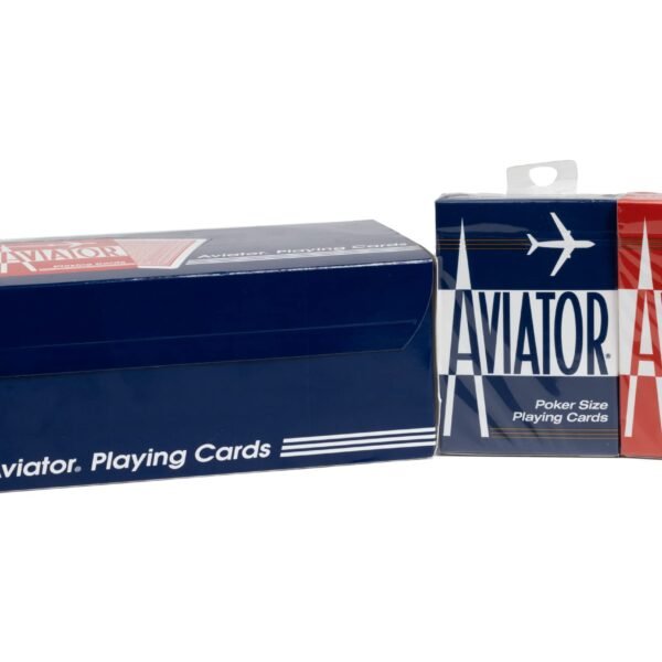 AVIATOR POKER PLAYING CARDS 12CT