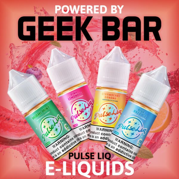 PULSELIQ BY GEEK BAR SALT JUICE 30ML
