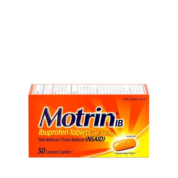 MOTRIN 200MG PAIN RELIVER REDUCER 25CT