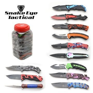 SNAKE EYE KNIFE DISPLAY 120CT