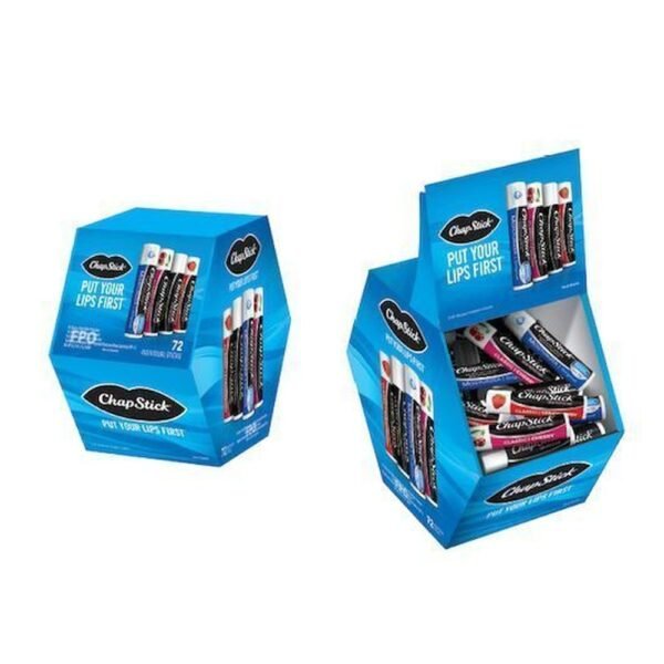 CHAPSTICK MIX 1X72 FISHBOWL 72CT DISPLAY