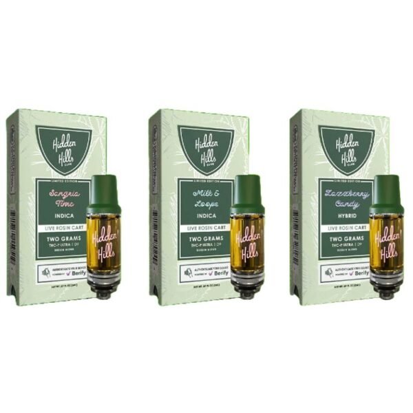 HIDDEN HILLS BUSSING BLEND THCP D9 2G CART
