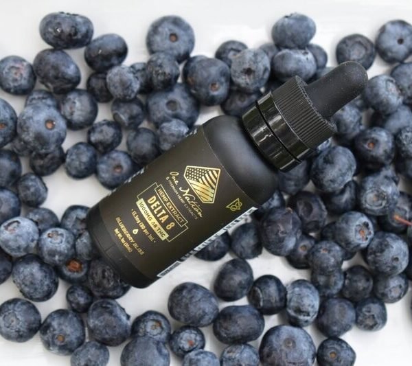 ONE NATION D8 1000MG CBD OIL BLUEBERRY BLISS