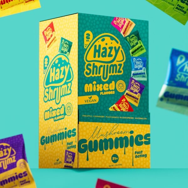 HAZY SHRUMZ GUMMIES (8CT IN 1PK) DISPLAY 10PK