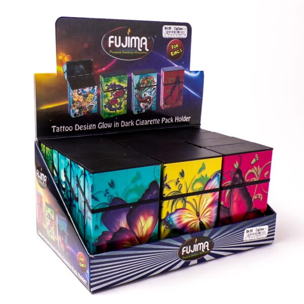 FUJIMA CH155 GLOW IN THE DARK CIGARETTE HOLDER 12CT