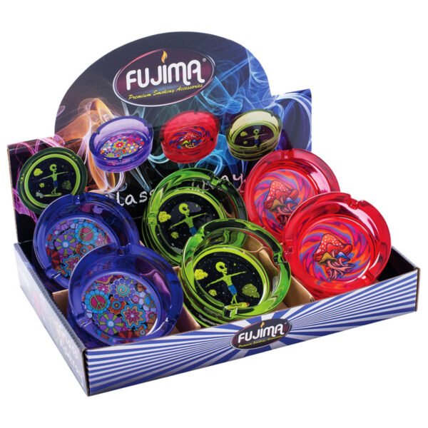 FUJIMA GLASS ASHTRAY