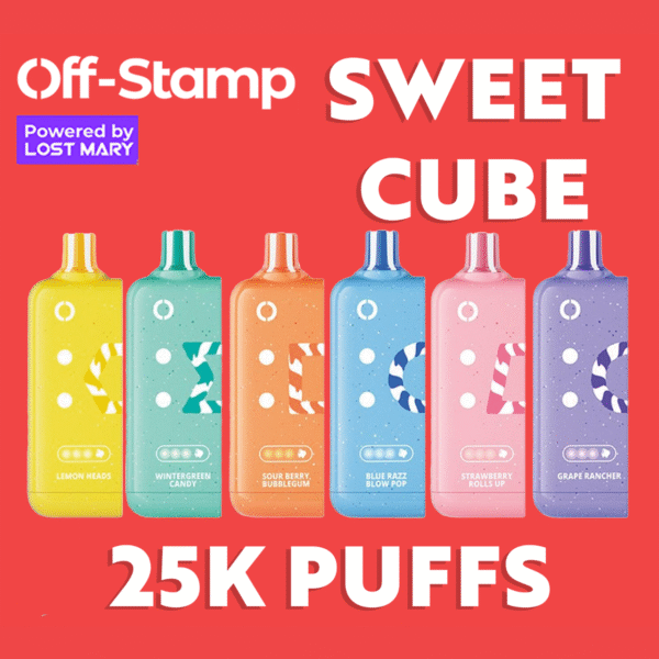 OFF STAMP SWEET CUBE POD 25K DISPOSABLE 5CT DISPLAY