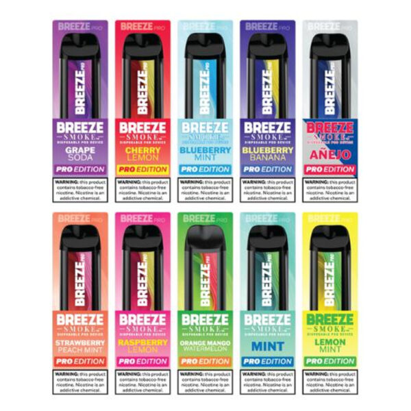BREEZE 2K PRO DISPOSABLE 10CT DISPLAY