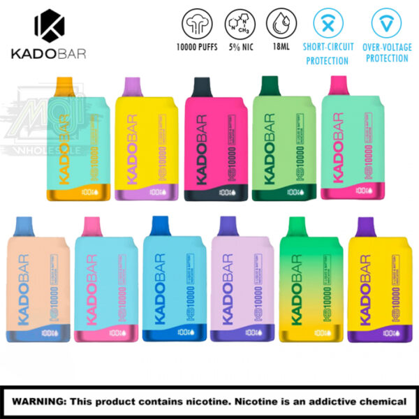 KADO BAR 10K DISPOSABLE 5CT DISPLAY