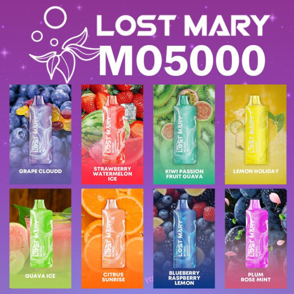 LOST MARY MO 5K DISPOSABLE 5CT DISPLAY