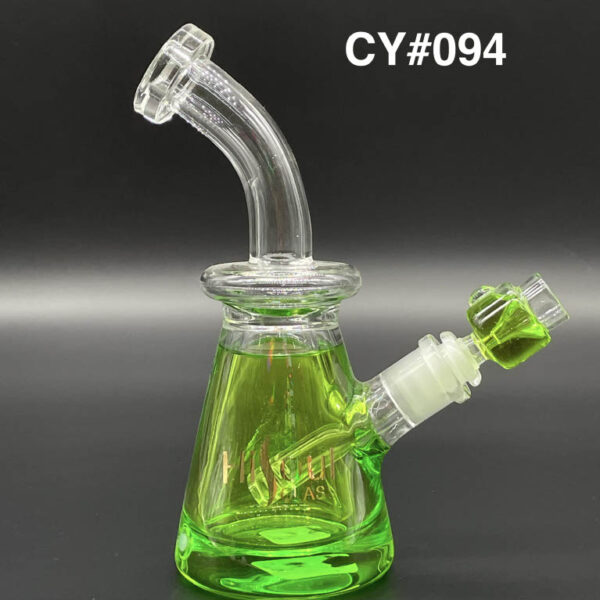 HI SOUL GLASS FREEZABLE COIL  WATER PIPE -CY#094
