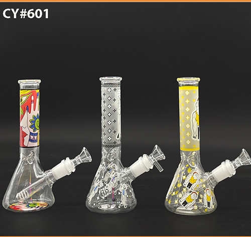 8 INCH WATER PIPE ASSORTED CARTOONS R M -CY#601