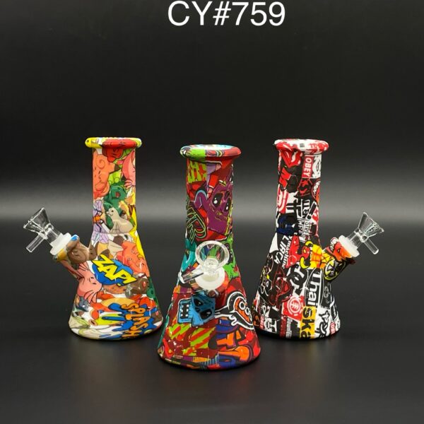 HGS SILICONE WATER PIPE -CY#759
