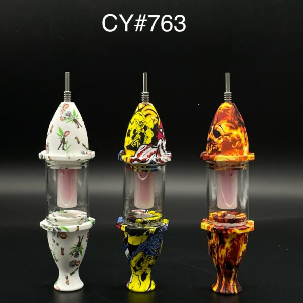 SILICONE NECTAR COLLECTOR  STRAW KIT -CY#763